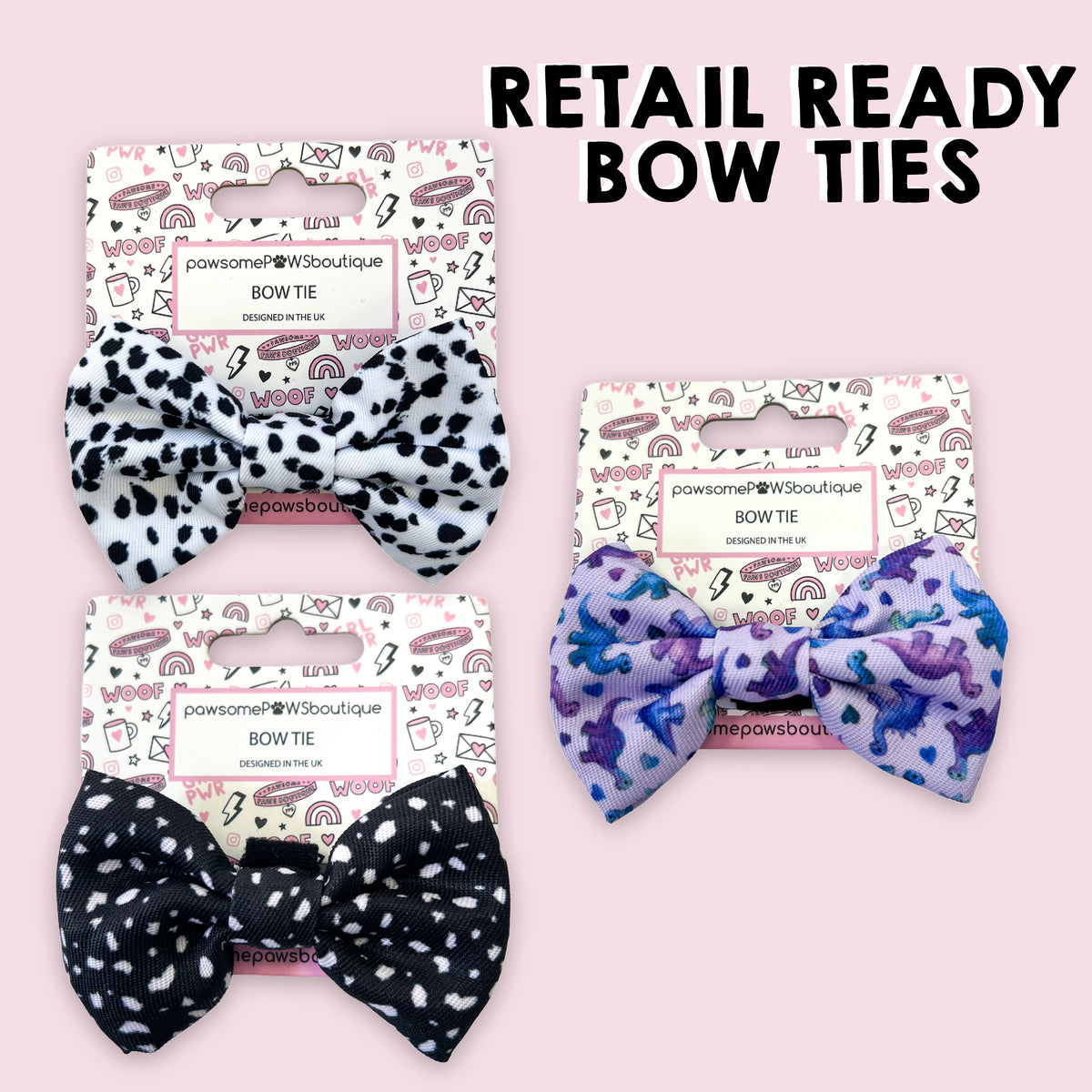 Retail Bow Ties Pawsome Paws Boutique Wholesale