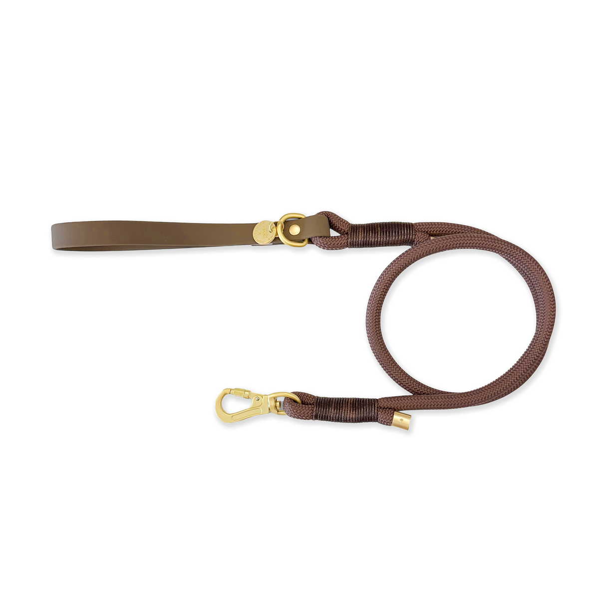 4ft Rope Lead - Brown