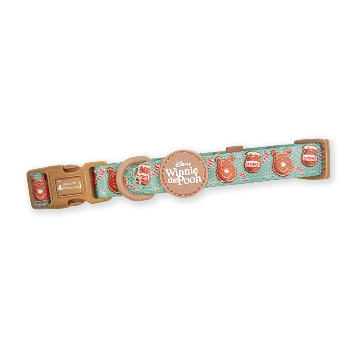 Disney Collar - Gingerbread Bear Sage