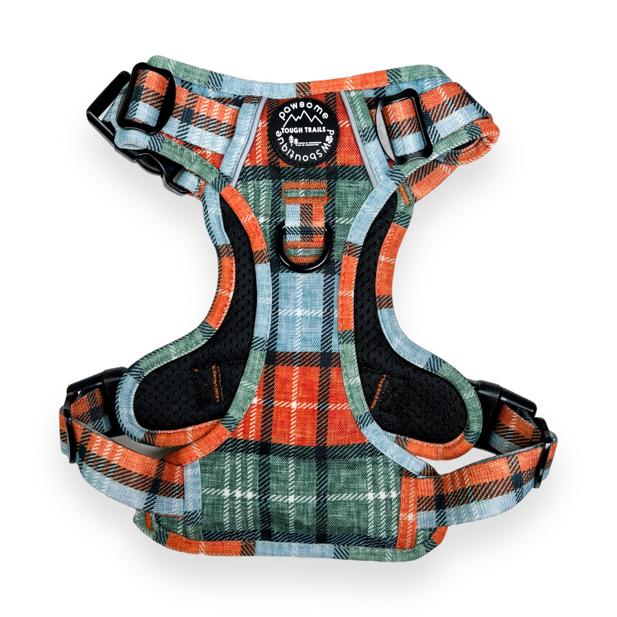 Tough Trails Harness Harvest Plaid Pawsome Paws Boutique Wholesale