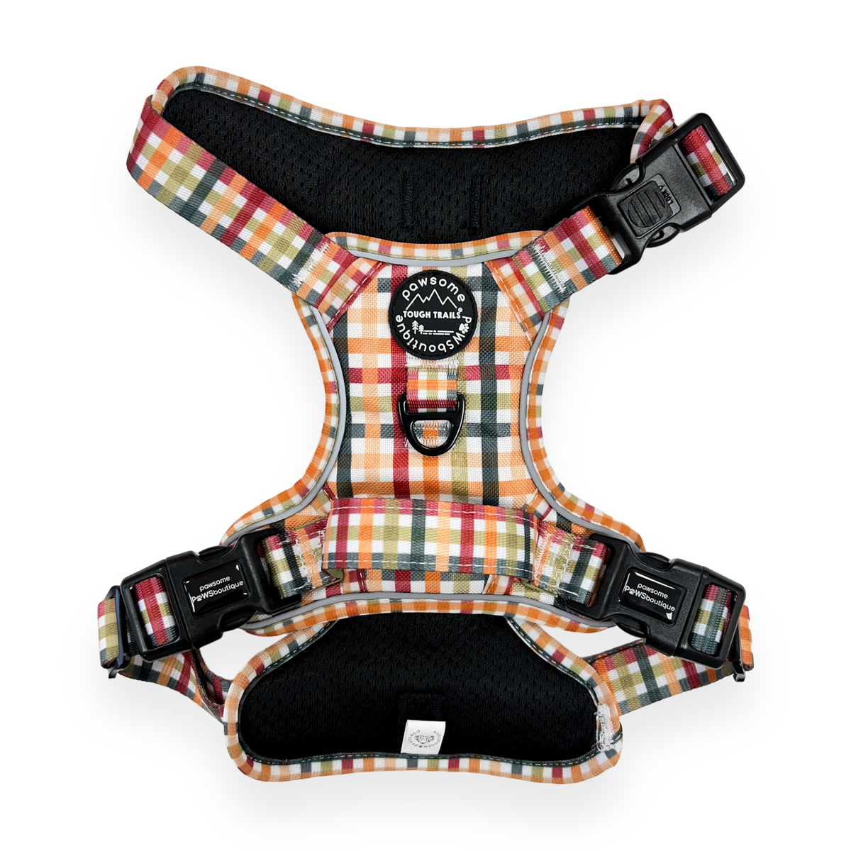Tough Trails Harness - Plaid Pup