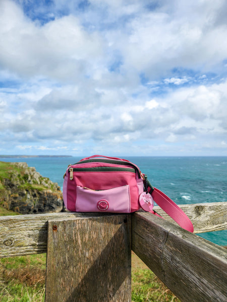 All In One Bumbag - Walkies Ready® Pink/Green