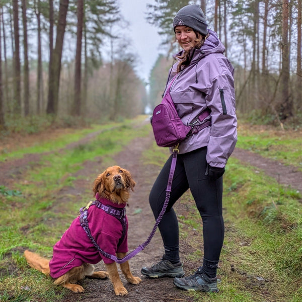 Handsfree Lead - Walkies Ready® Plum