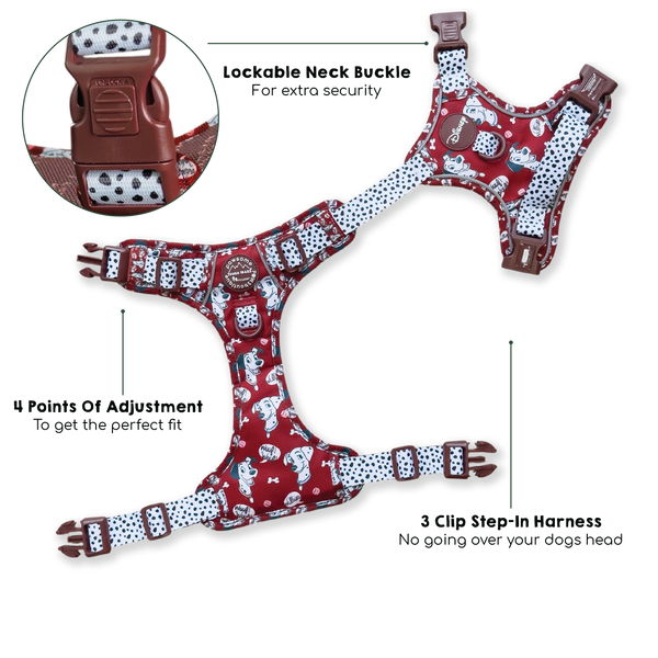 Disney© Tough Trails™ Harness - 101 Dalmatians