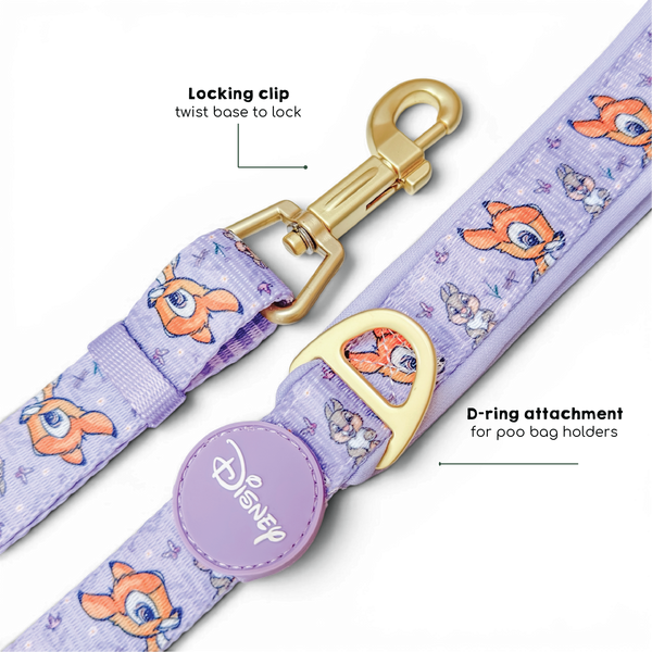 Disney© AdjustFit Lead - Bambi + Friends Lilac