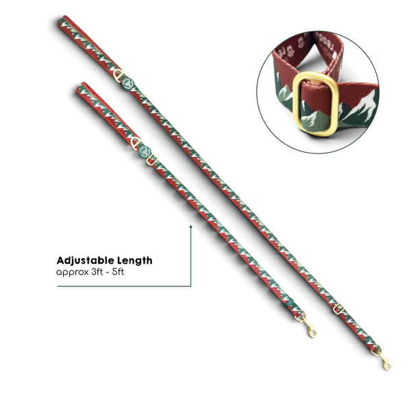 AdjustFit Lead - Walkies Ready® Snowy Mountains