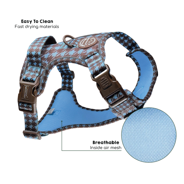 Tough Trails™ Harness -  Horizon Houndstooth