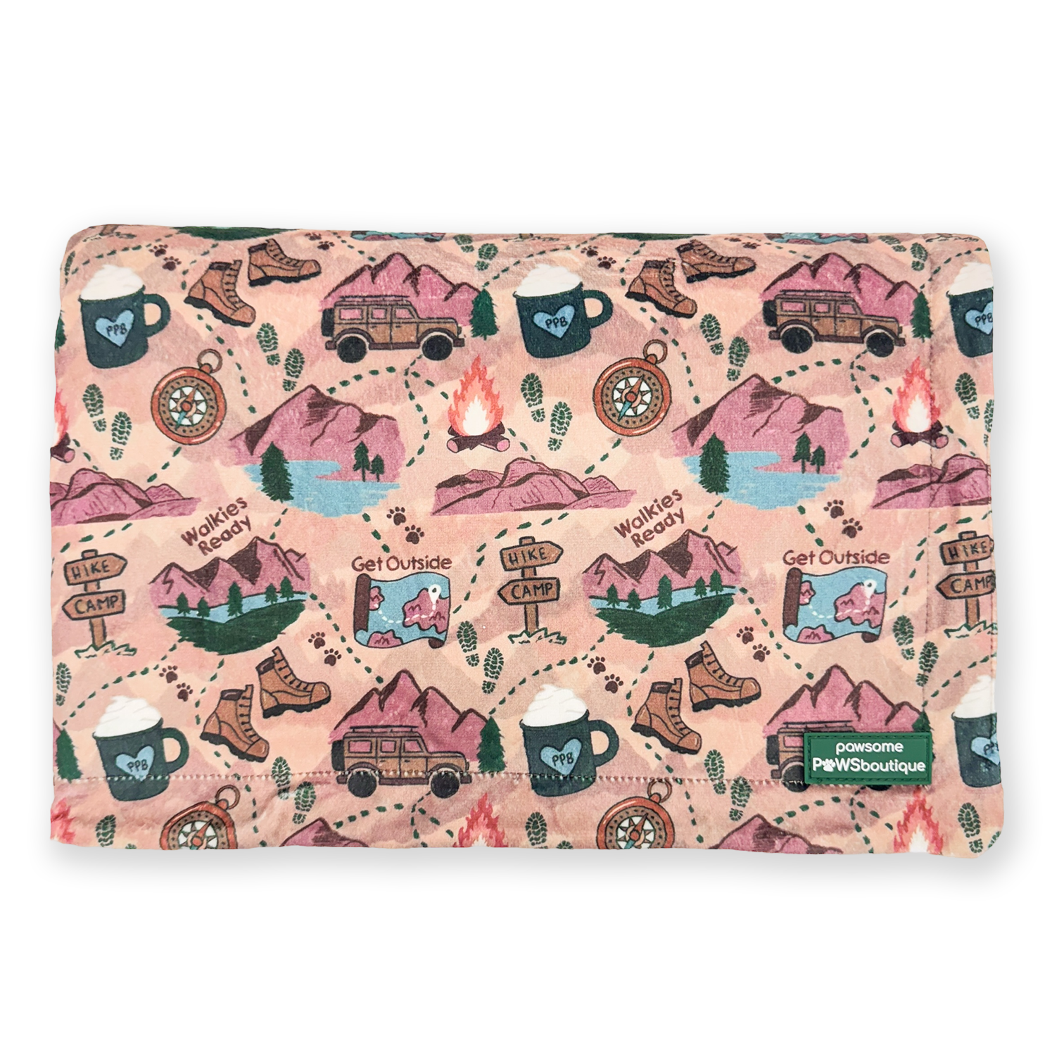 Dog Blanket - Adventure Awaits
