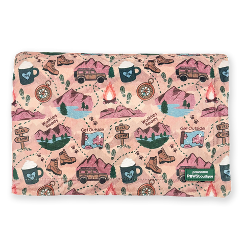 Dog Blanket - Adventure Awaits