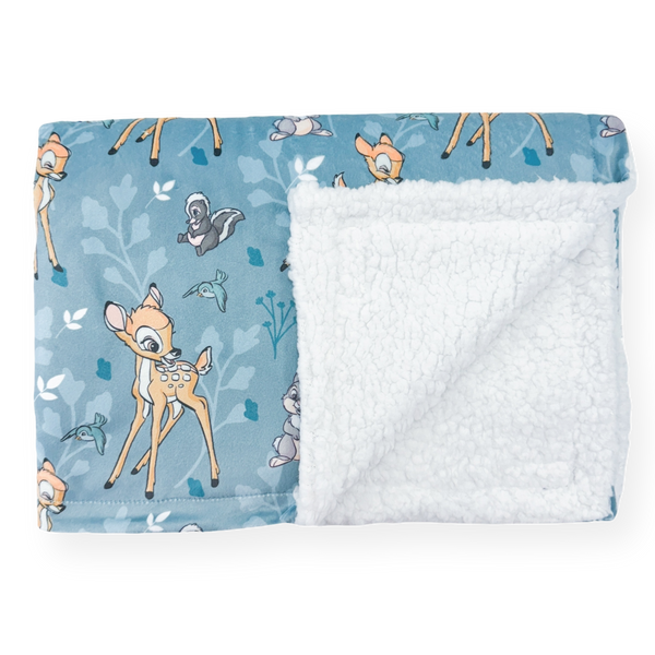 Disney© Dog Blanket - Bambi + Friends Blue