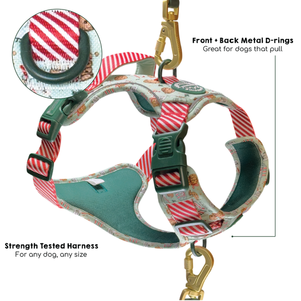 Tough Trails™ Harness -  Milk & Cookies