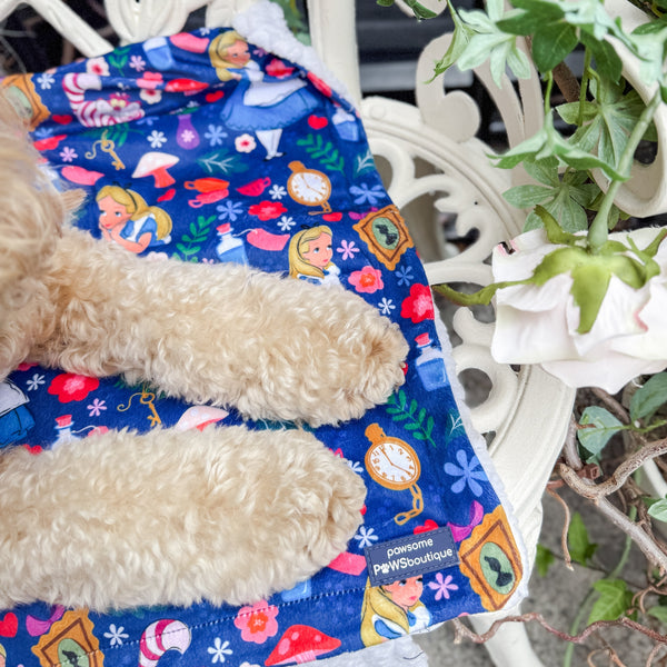 Dog Blanket - Alice In Wonderland