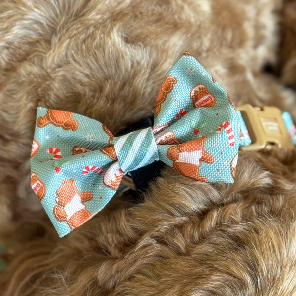 Disney© Bow Tie - Gingerbread Bear Sage