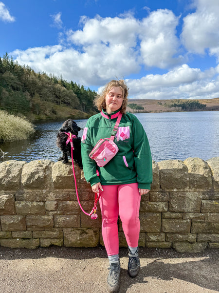 All In One Bumbag - Walkies Ready® Pink/Green