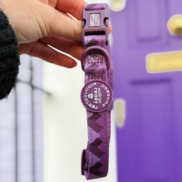 Collar – Walkies Ready® Plum