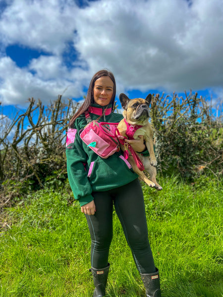 All In One Bumbag - Walkies Ready® Pink/Green