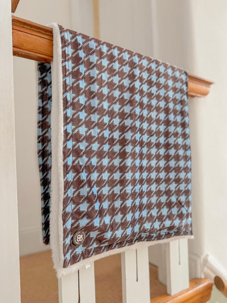 Dog Blanket - Horizon Houndstooth