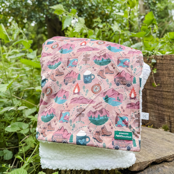 Dog Blanket - Adventure Awaits