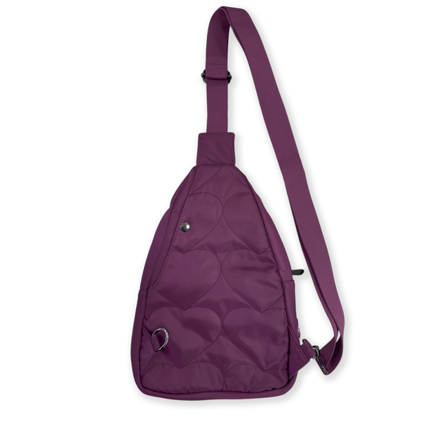 Sling Backpack - Walkies Ready® Plum