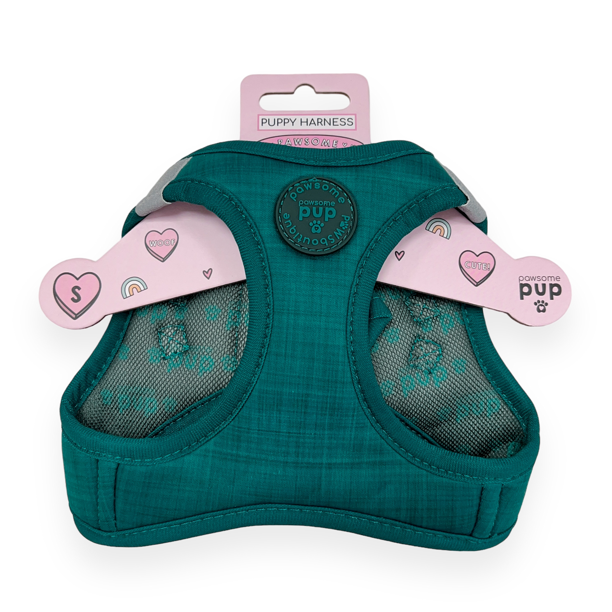 Pawsome Pup Harness - Emerald