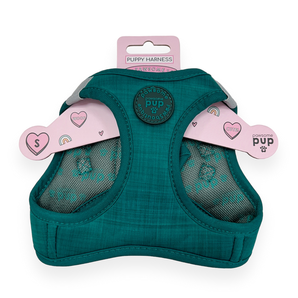 Pawsome Pup Harness - Emerald