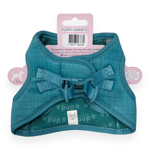 Pawsome Pup Harness - Teal