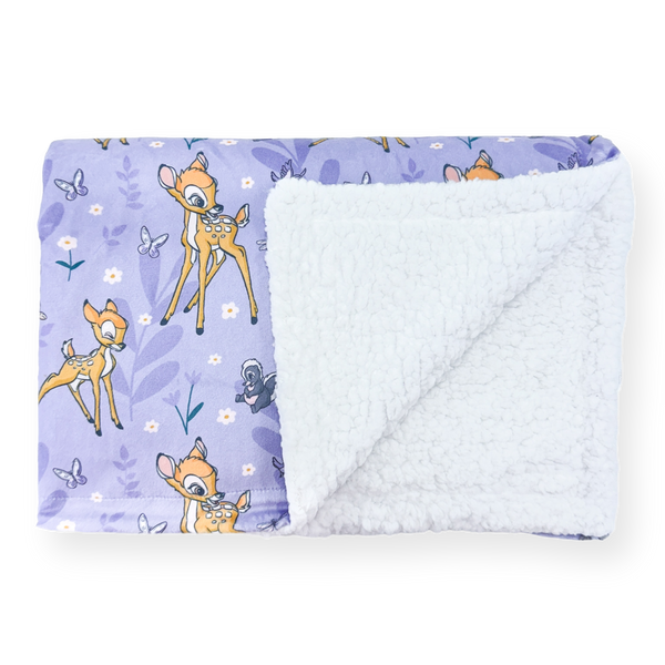 Disney© Dog Blanket - Bambi + Friends Lilac