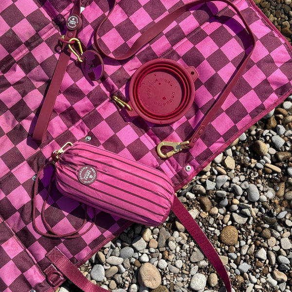 Microfibre Towel - Walkies Ready® Mulberry