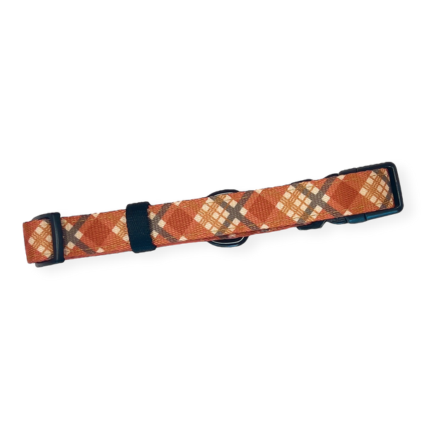 Collar – Pumpkin Plaid