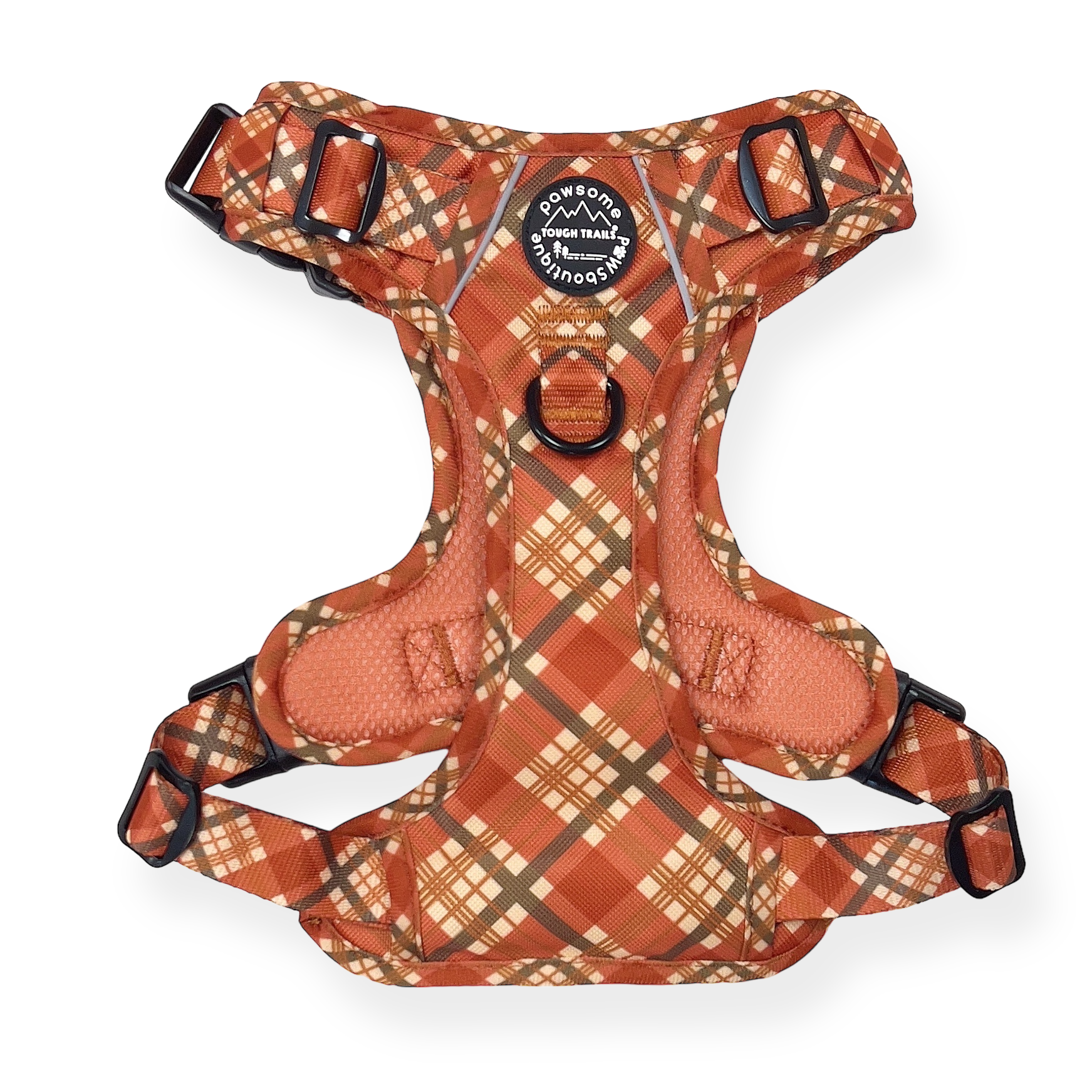 Tough Trails™ Harness - Pumpkin Plaid