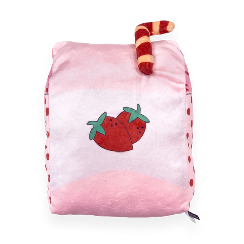 Pawsome Plushie - Sweet Strawbs - Strawberry Milk