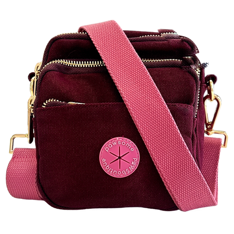 Mini Canvas Bag  -Mulberry/Pink