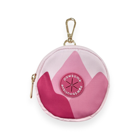 Walkies Ready® Circle Zip Pouch - Raspberry Pink