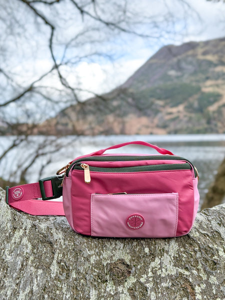 All In One Bumbag - Walkies Ready® Pink/Green