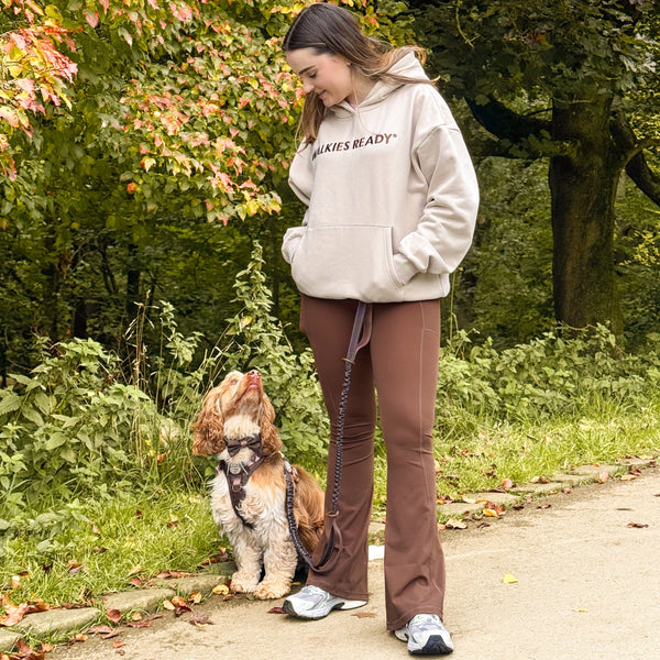 Handsfree Lead - Walkies Ready® Chocolate Brown