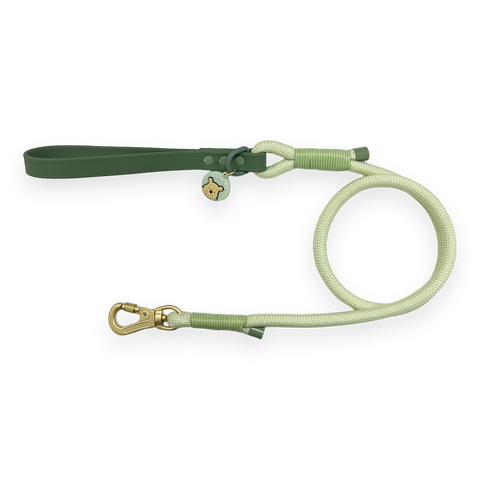 4ft Rope Lead - 100 Aker Wood - Light and Dark Green