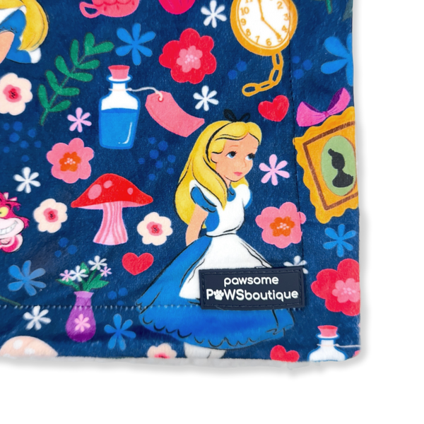 Dog Blanket - Alice In Wonderland