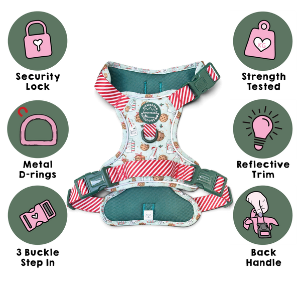 Tough Trails™ Harness -  Milk & Cookies