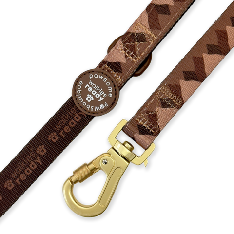 Lead - Walkies Ready® Chocolate Brown