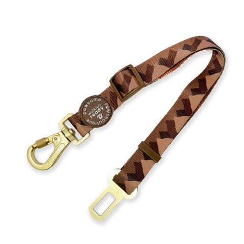 Walkies Ready® Seat Belt Restraint - Chocolate Brown