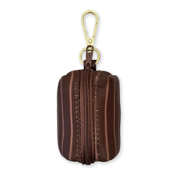 Poo Bag Holder - Walkies Ready® Chocolate Brown