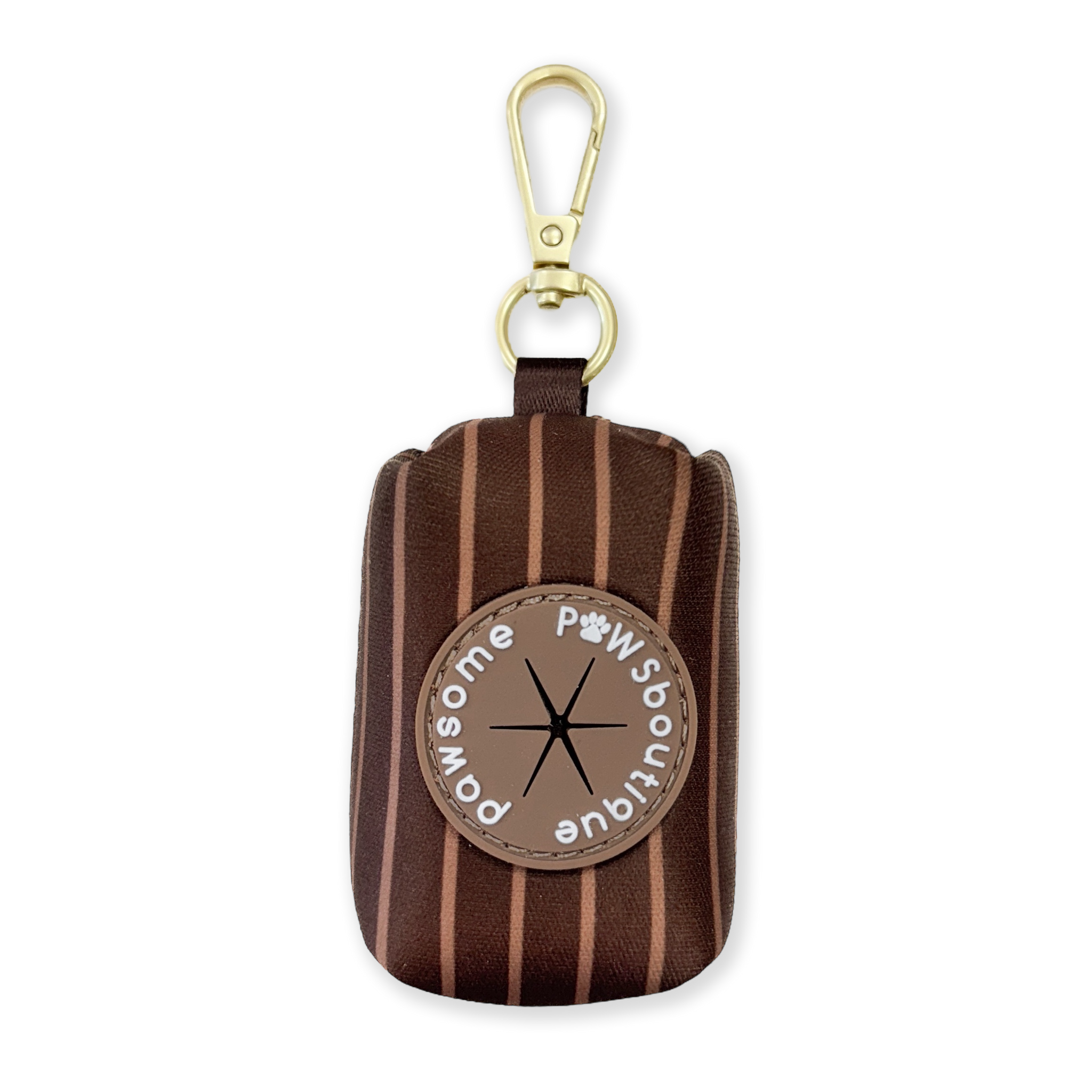 Poo Bag Holder - Walkies Ready® Chocolate Brown