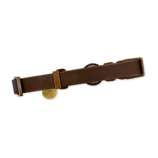 Waterproof Collar - Walkies Ready® Chocolate Brown