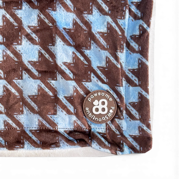 Dog Blanket - Horizon Houndstooth