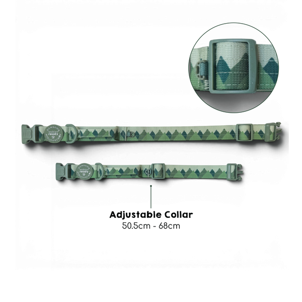 Adventure Collar - Forest Green (Size Large Only)