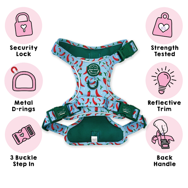 Tough Trails™ Harness - Stay Spicy