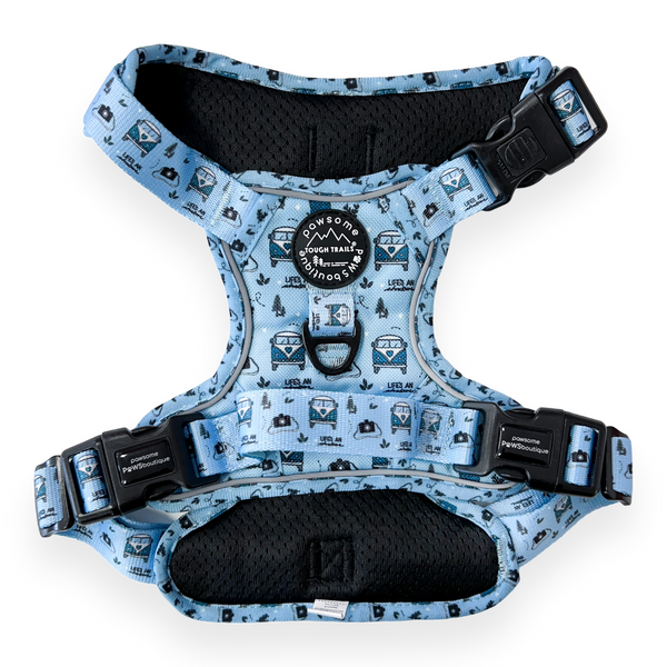 Tough Trails Harness - Reuben's Roadtrip - Patterned Border