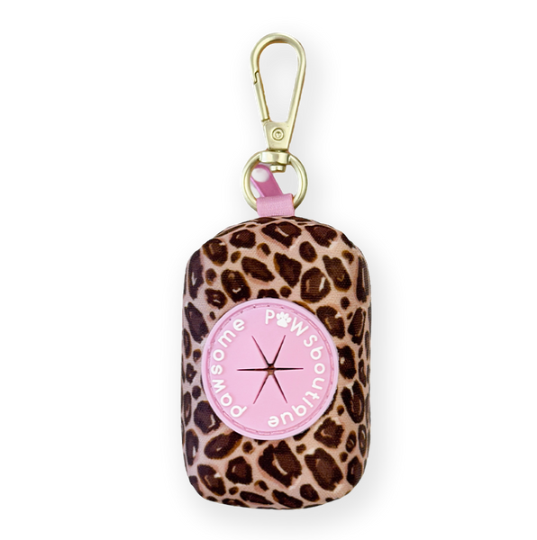Poo Bag Holder - Leopard Print