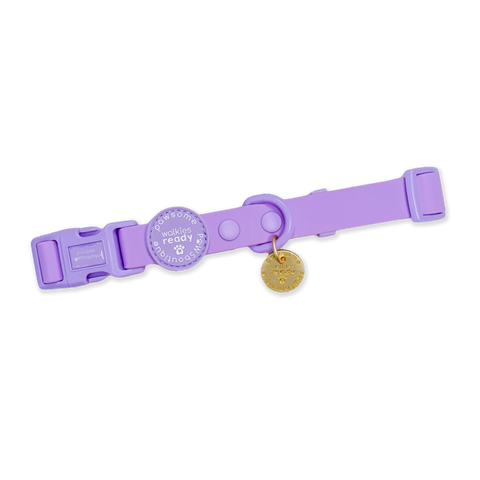Waterproof Collar - Walkies Ready® Lavender Lilac
