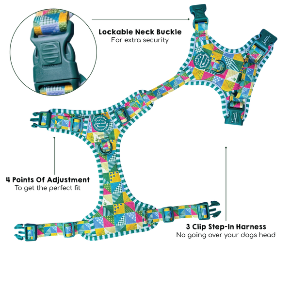 Tough Trails™ Harness -  Patchwork
